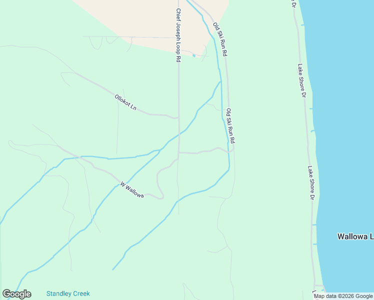 map of restaurants, bars, coffee shops, grocery stores, and more near 61216 Old Ski Run Road in Joseph