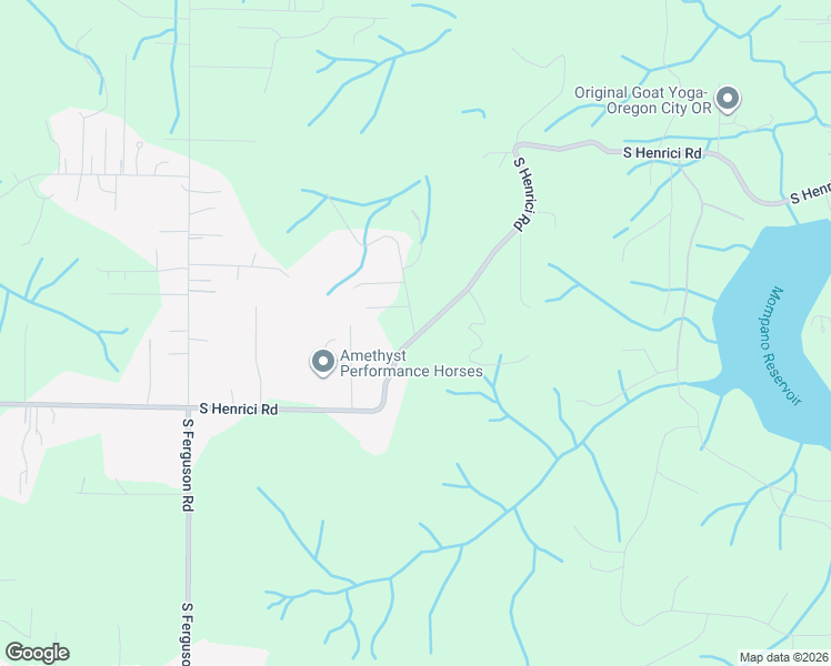 map of restaurants, bars, coffee shops, grocery stores, and more near 20350 South Henrici Road in Oregon City