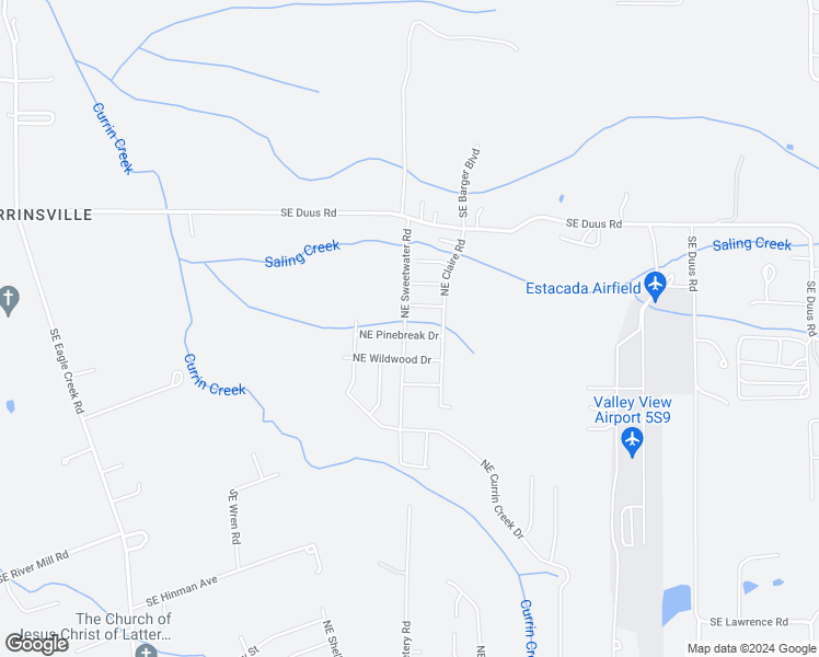 map of restaurants, bars, coffee shops, grocery stores, and more near 32500 Southeast Duus Road in Estacada