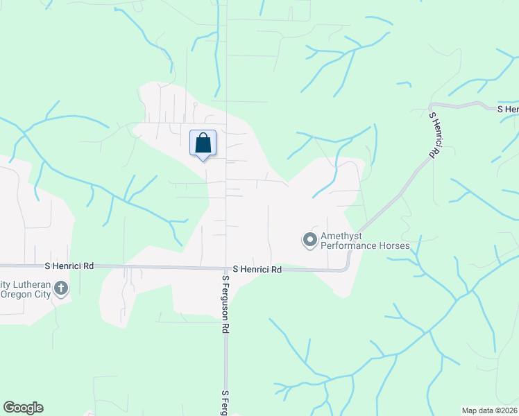 map of restaurants, bars, coffee shops, grocery stores, and more near 20163 South Jasan Drive in Oregon City