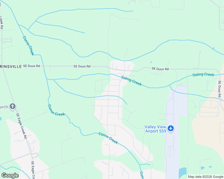 map of restaurants, bars, coffee shops, grocery stores, and more near 899 Northeast Trillium Drive in Estacada