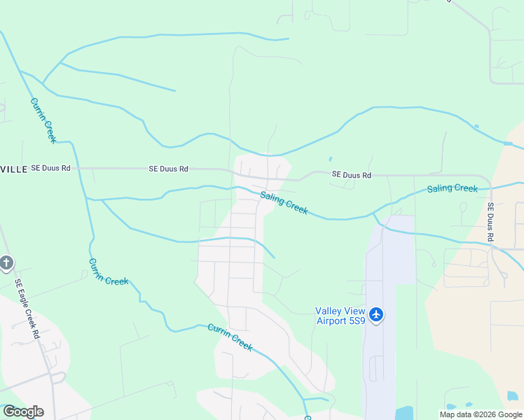 map of restaurants, bars, coffee shops, grocery stores, and more near 32840 Southeast Duus Road in Estacada