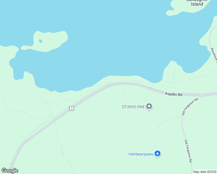 map of restaurants, bars, coffee shops, grocery stores, and more near 845 Muskoka District Road 3 in Huntsville