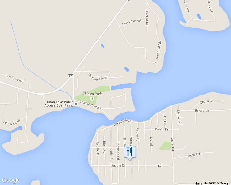 map of restaurants, bars, coffee shops, grocery stores, and more near 4417 189th Lane Northeast in Wyoming