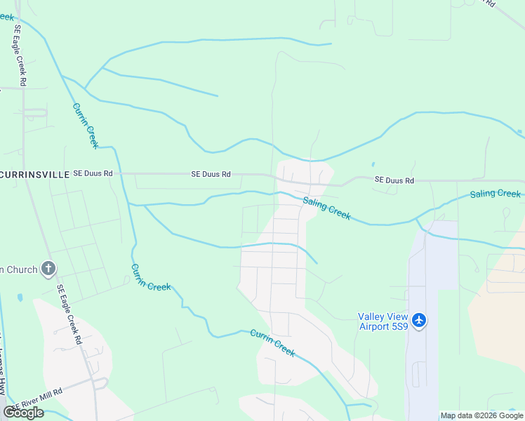 map of restaurants, bars, coffee shops, grocery stores, and more near 3447 Northeast Justus Avenue in Estacada
