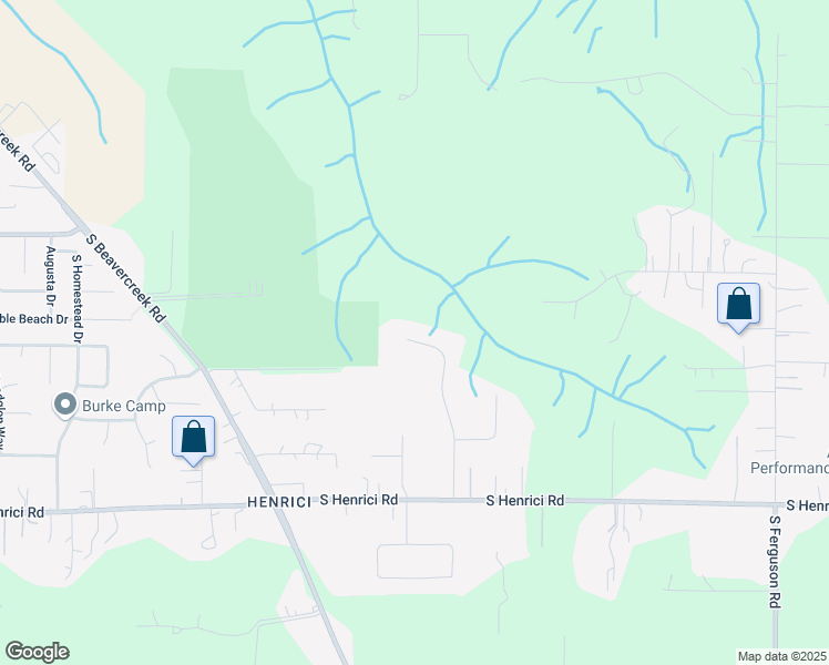 map of restaurants, bars, coffee shops, grocery stores, and more near 20219 South Danny Court in Oregon City