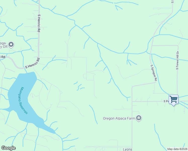 map of restaurants, bars, coffee shops, grocery stores, and more near 18237 South Bogynski Road in Oregon City
