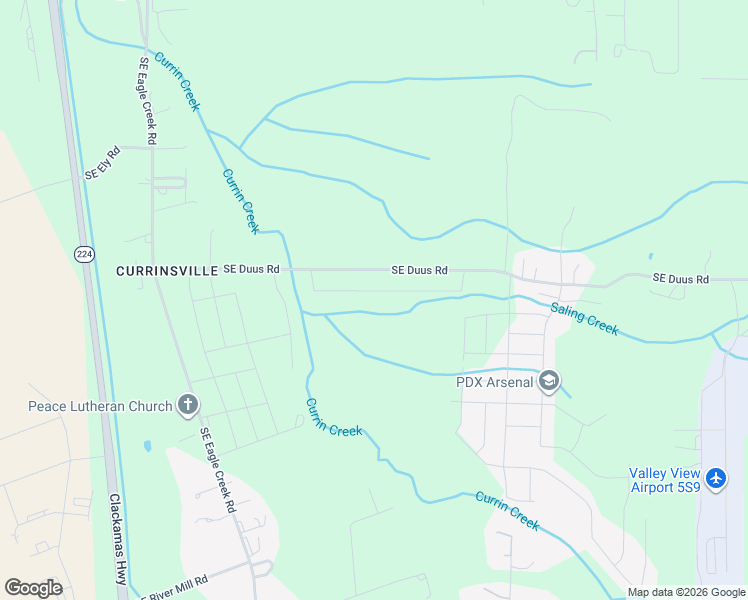 map of restaurants, bars, coffee shops, grocery stores, and more near 240 Northeast Hunter Drive in Estacada
