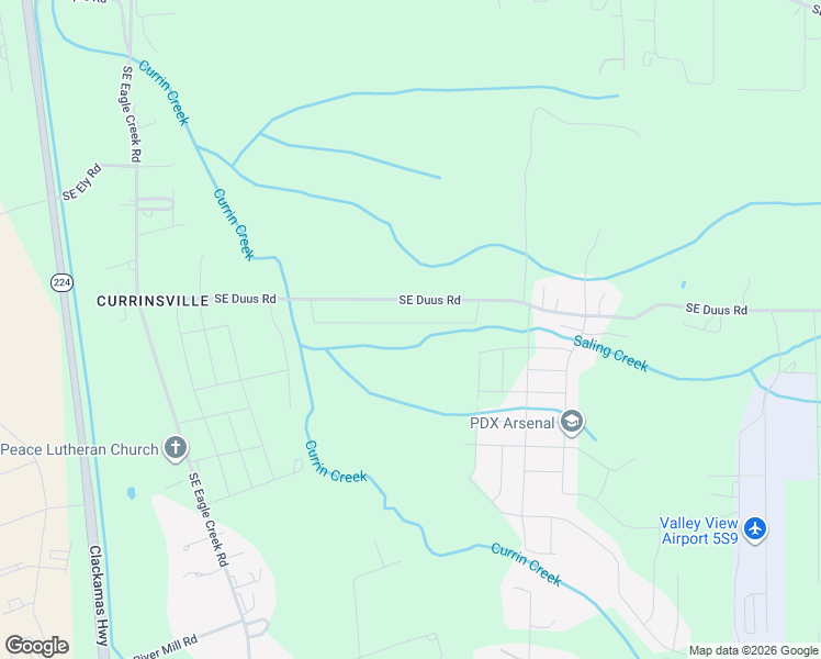 map of restaurants, bars, coffee shops, grocery stores, and more near 356 Northeast Hunter Drive in Estacada