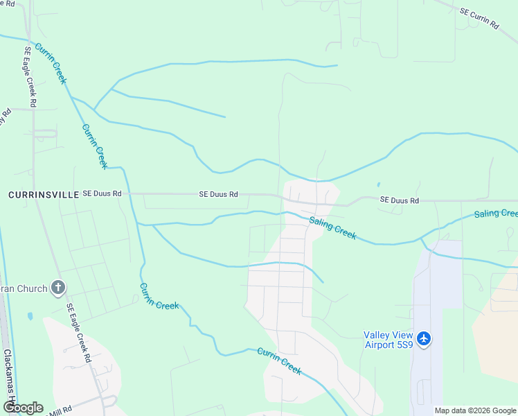 map of restaurants, bars, coffee shops, grocery stores, and more near South Saling Road in Estacada