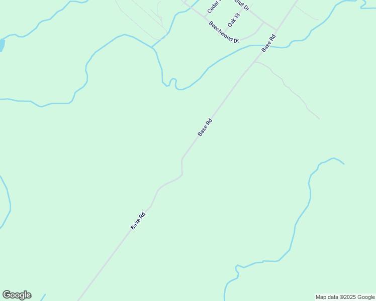 map of restaurants, bars, coffee shops, grocery stores, and more near Base Road in Saint John County