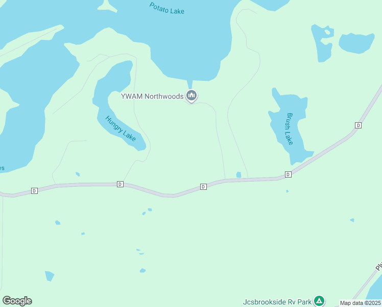 map of restaurants, bars, coffee shops, grocery stores, and more near W14580 County Road D in Weyerhaeuser