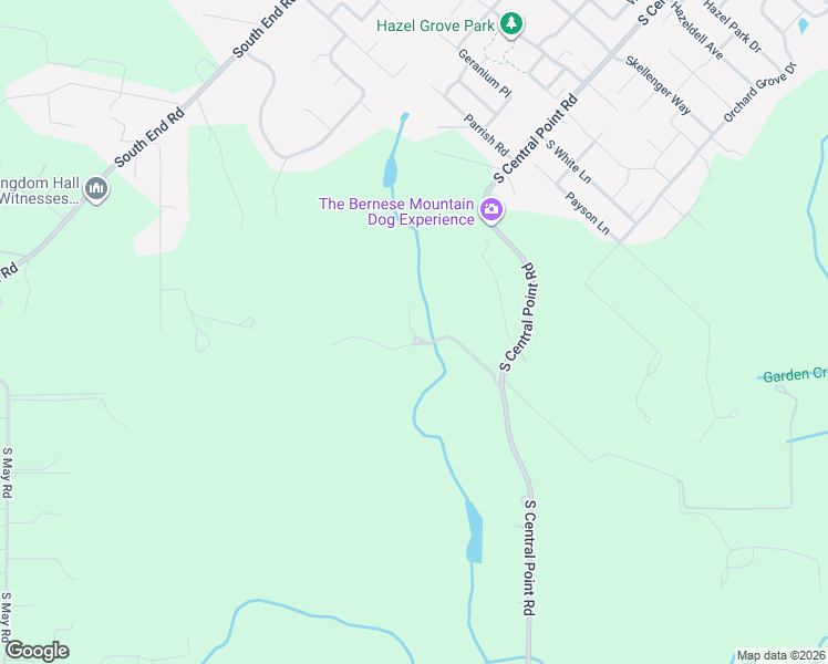 map of restaurants, bars, coffee shops, grocery stores, and more near 20241 South Central Point Road in Oregon City