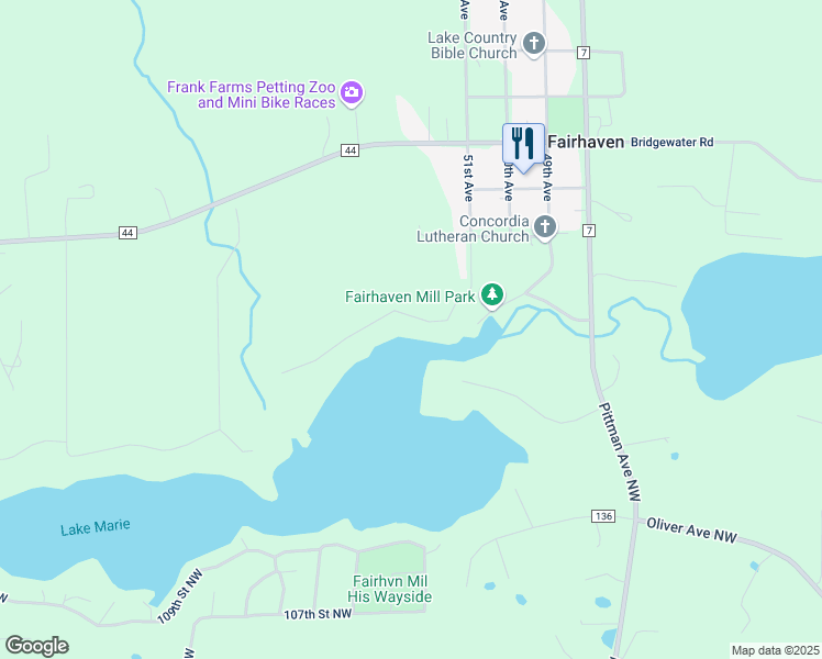 map of restaurants, bars, coffee shops, grocery stores, and more near 5173 Brookfield Road in South Haven