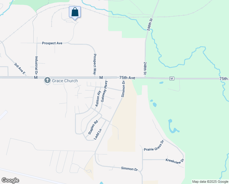 map of restaurants, bars, coffee shops, grocery stores, and more near 1240 Kimball Avenue in Osceola
