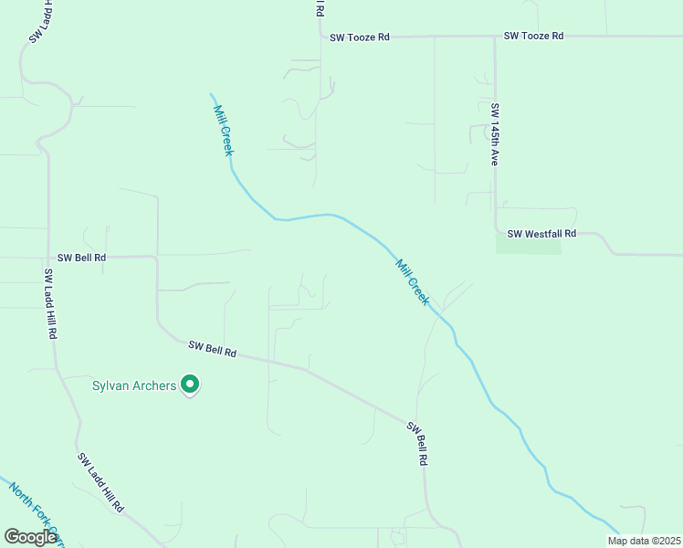 map of restaurants, bars, coffee shops, grocery stores, and more near 15477 Southwest Bell Road in Sherwood