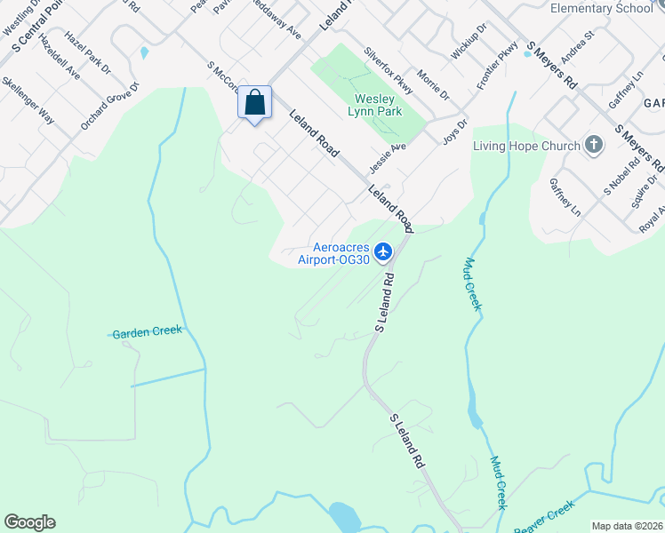 map of restaurants, bars, coffee shops, grocery stores, and more near 19903 Leland Road in Oregon City