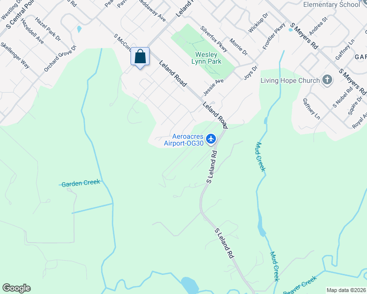 map of restaurants, bars, coffee shops, grocery stores, and more near 19903 Leland Road in Oregon City