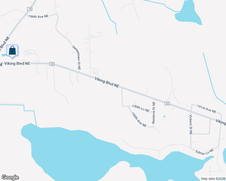map of restaurants, bars, coffee shops, grocery stores, and more near 3356 Viking Boulevard Northeast in Wyoming