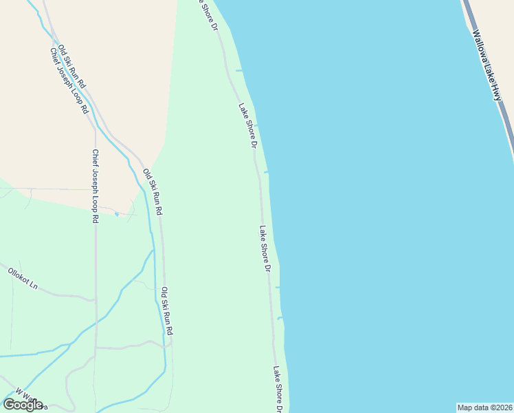 map of restaurants, bars, coffee shops, grocery stores, and more near 61633 Lake Shore Drive in Joseph