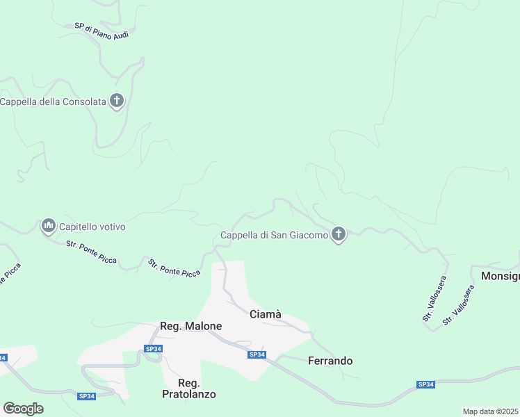 map of restaurants, bars, coffee shops, grocery stores, and more near 20 Località Poma in Città Metropolitana di Torino