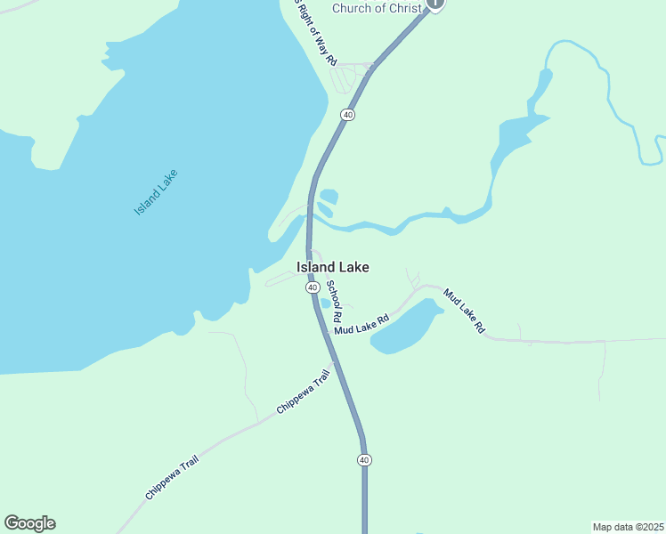 map of restaurants, bars, coffee shops, grocery stores, and more near in Island Lake