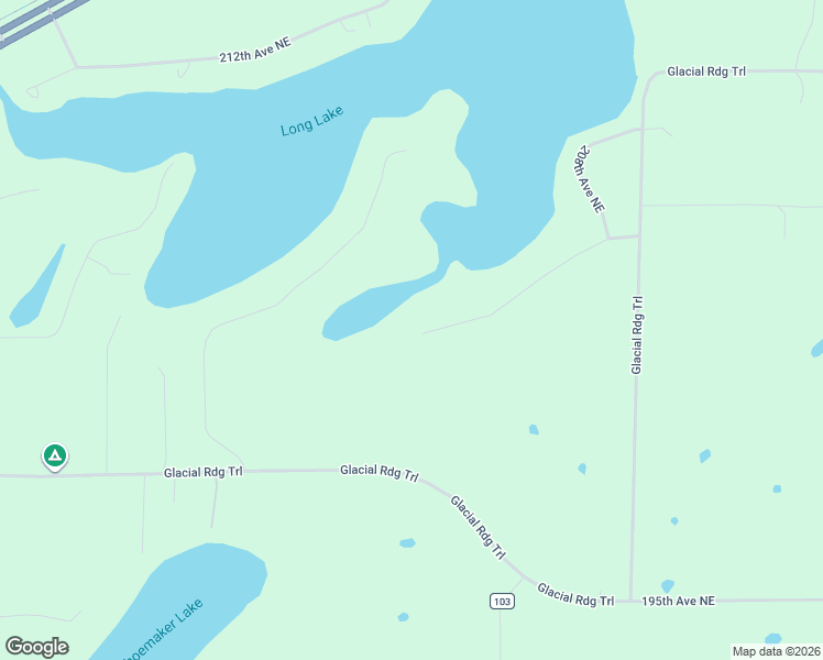 map of restaurants, bars, coffee shops, grocery stores, and more near 12902 205th Avenue Northeast in Hawick