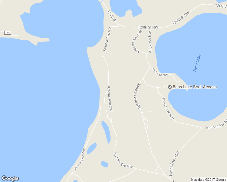 map of restaurants, bars, coffee shops, grocery stores, and more near 11540 Kramer Avenue Northwest in Annandale