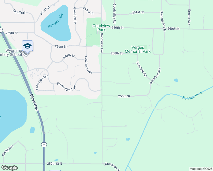 map of restaurants, bars, coffee shops, grocery stores, and more near 25577 Goodview Avenue in Wyoming