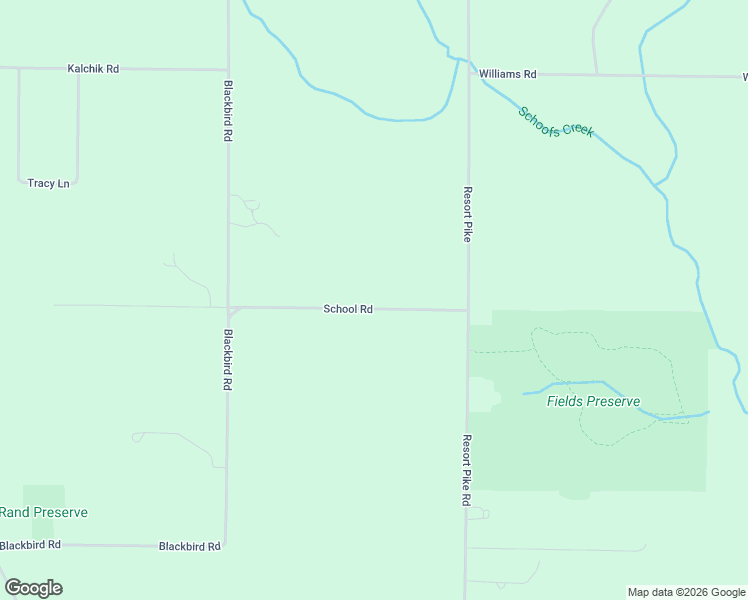 map of restaurants, bars, coffee shops, grocery stores, and more near 2701-3169 School Road in Petoskey