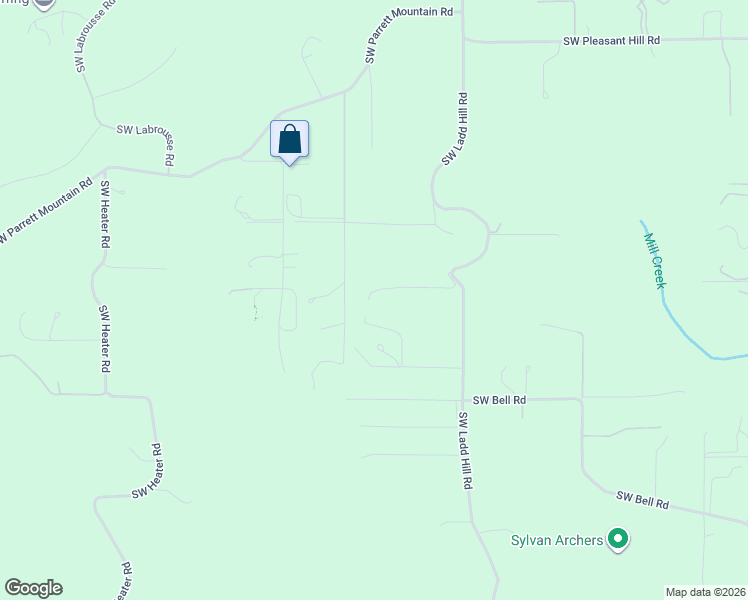 map of restaurants, bars, coffee shops, grocery stores, and more near 27616 Southwest 170th Avenue in Sherwood