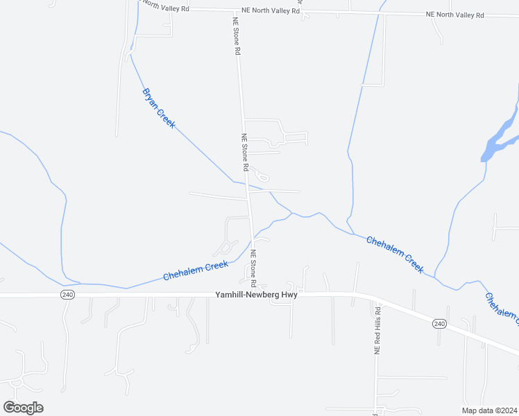 map of restaurants, bars, coffee shops, grocery stores, and more near 14520 Northeast Stone Road in Newberg