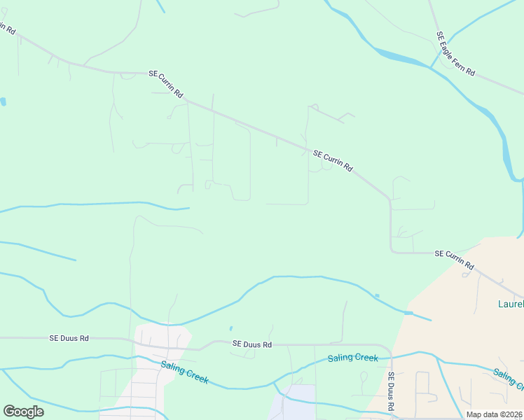 map of restaurants, bars, coffee shops, grocery stores, and more near 27645 Southeast Currin Road in Estacada