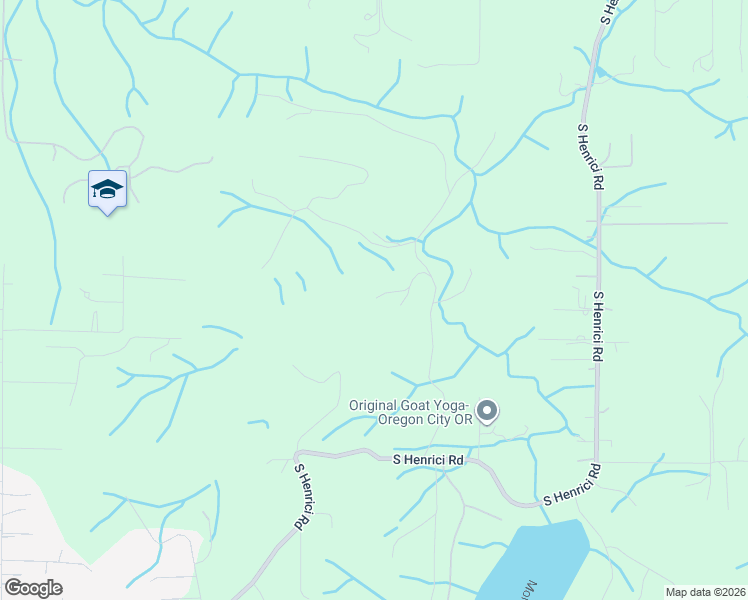 map of restaurants, bars, coffee shops, grocery stores, and more near 19621 South Creek Road in Oregon City