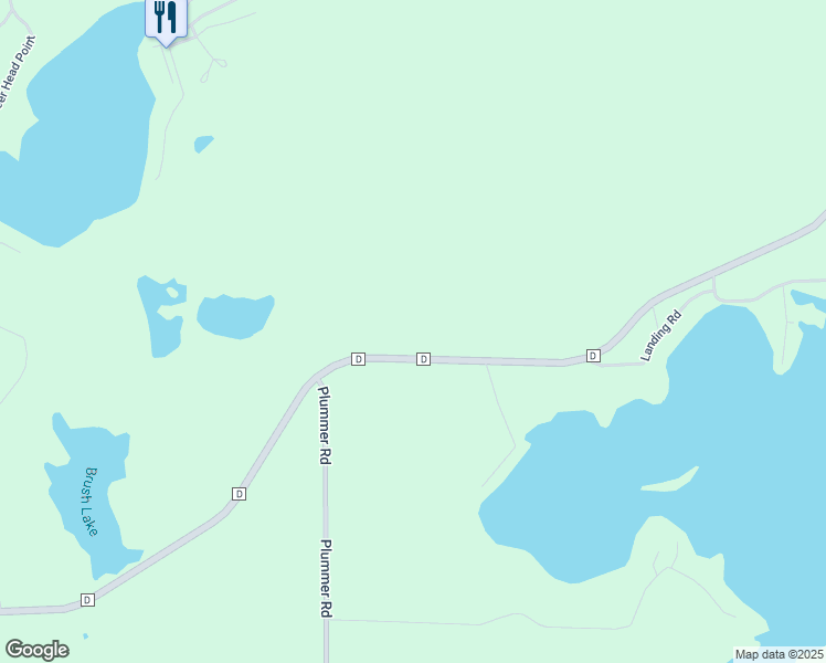 map of restaurants, bars, coffee shops, grocery stores, and more near W14580 County Road D in Weyerhaeuser