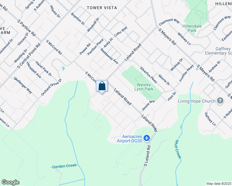 map of restaurants, bars, coffee shops, grocery stores, and more near 19693 Leland Road in Oregon City