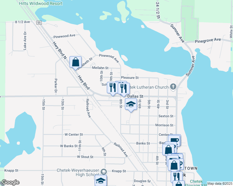 814 Dallas Street, Chetek WI Walk Score