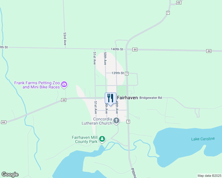map of restaurants, bars, coffee shops, grocery stores, and more near 4934 Bluehill Circle in South Haven