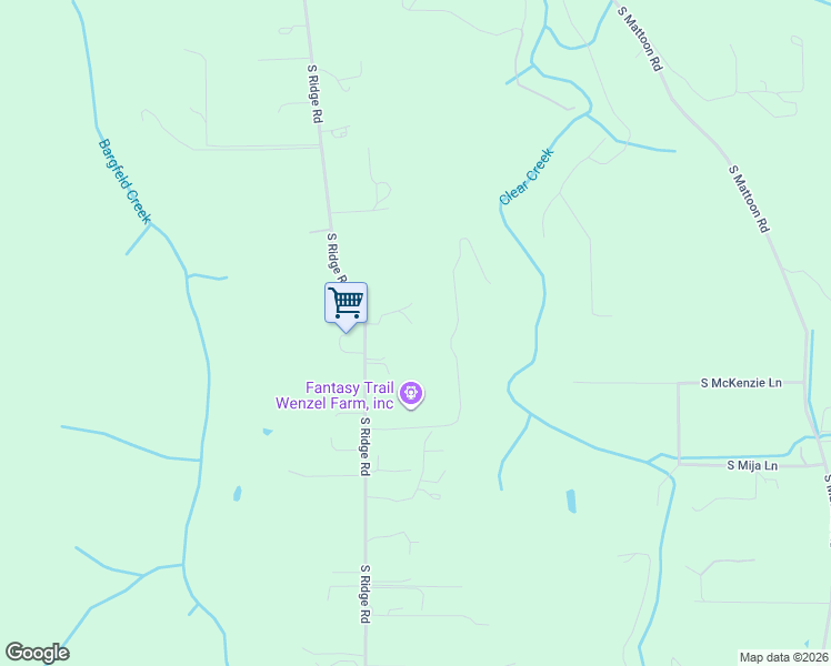 map of restaurants, bars, coffee shops, grocery stores, and more near 19636 South Ridge Road in Oregon City