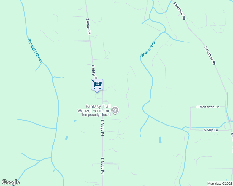 map of restaurants, bars, coffee shops, grocery stores, and more near 19636 South Ridge Road in Oregon City