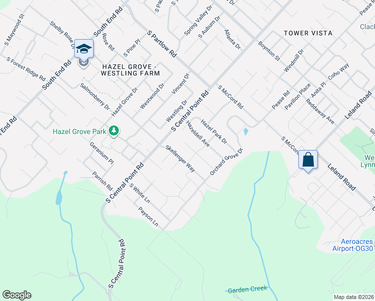 map of restaurants, bars, coffee shops, grocery stores, and more near 12089 Tolstrup Drive in Oregon City