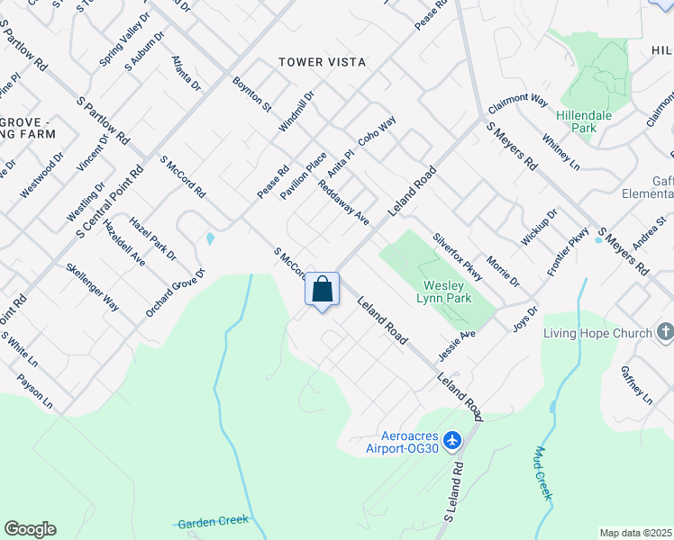 map of restaurants, bars, coffee shops, grocery stores, and more near 19693 Leland Road in Oregon City
