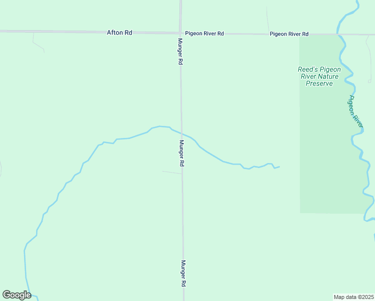 map of restaurants, bars, coffee shops, grocery stores, and more near 9845 Munger Road in Afton