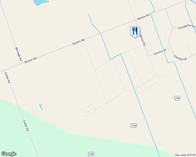 map of restaurants, bars, coffee shops, grocery stores, and more near 224 Robot Street in Russell