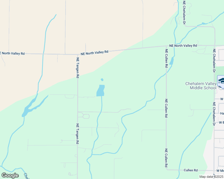 map of restaurants, bars, coffee shops, grocery stores, and more near 15100 Northeast Tangen Road in Newberg