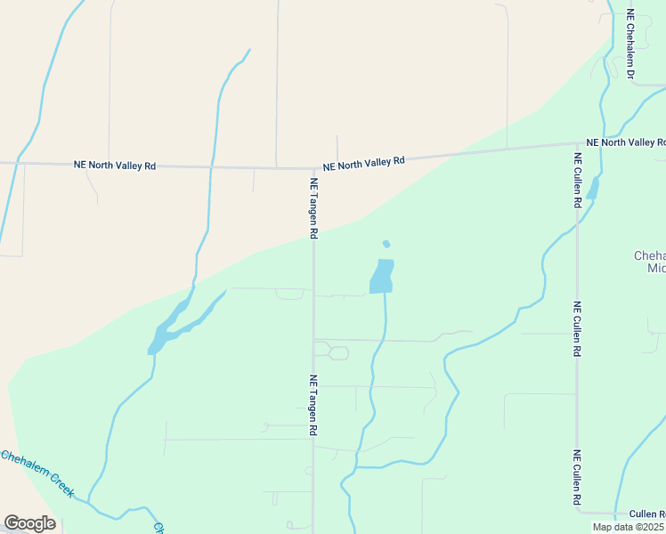 map of restaurants, bars, coffee shops, grocery stores, and more near 15100 Northeast Tangen Road in Newberg