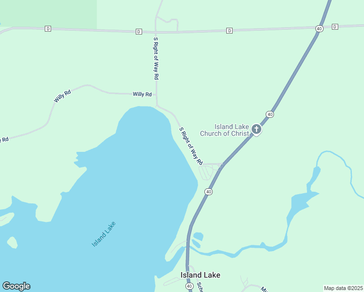 map of restaurants, bars, coffee shops, grocery stores, and more near N1147 South Right of Way Road in Weyerhaeuser