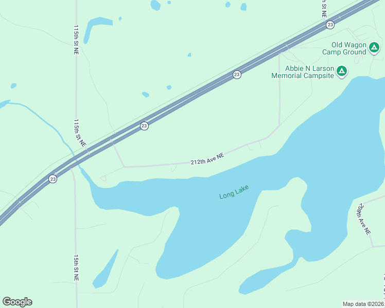 map of restaurants, bars, coffee shops, grocery stores, and more near 12480 212th Avenue Northeast in New London