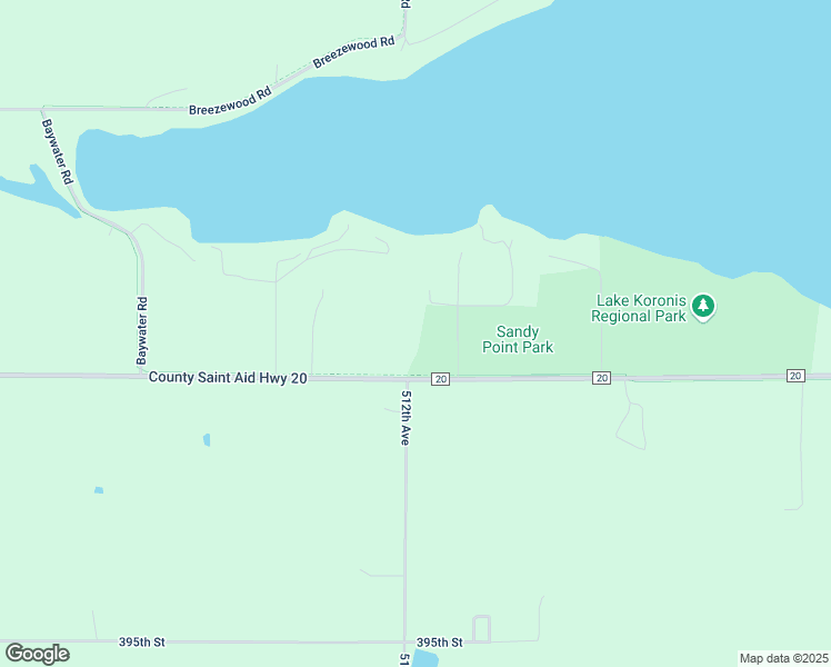 map of restaurants, bars, coffee shops, grocery stores, and more near 30296 County Road 20 in Paynesville