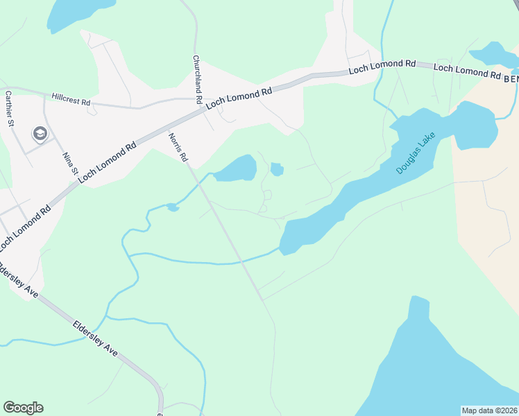 map of restaurants, bars, coffee shops, grocery stores, and more near 90 Douglas Lake Road in Saint John